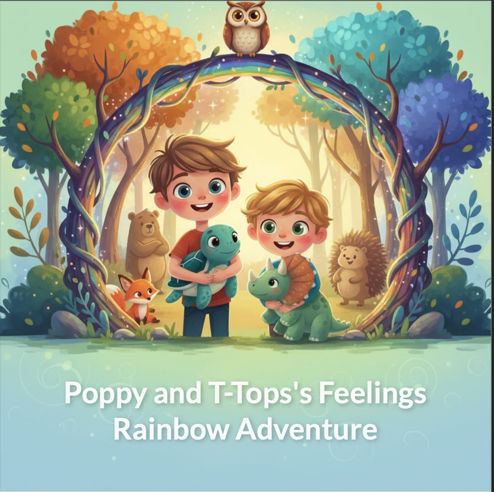 Digital PDF storybook shown on a tablet